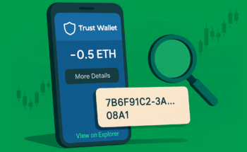نحوه پیدا کردن شناسه تراکنش (TXID) در Trust Wallet