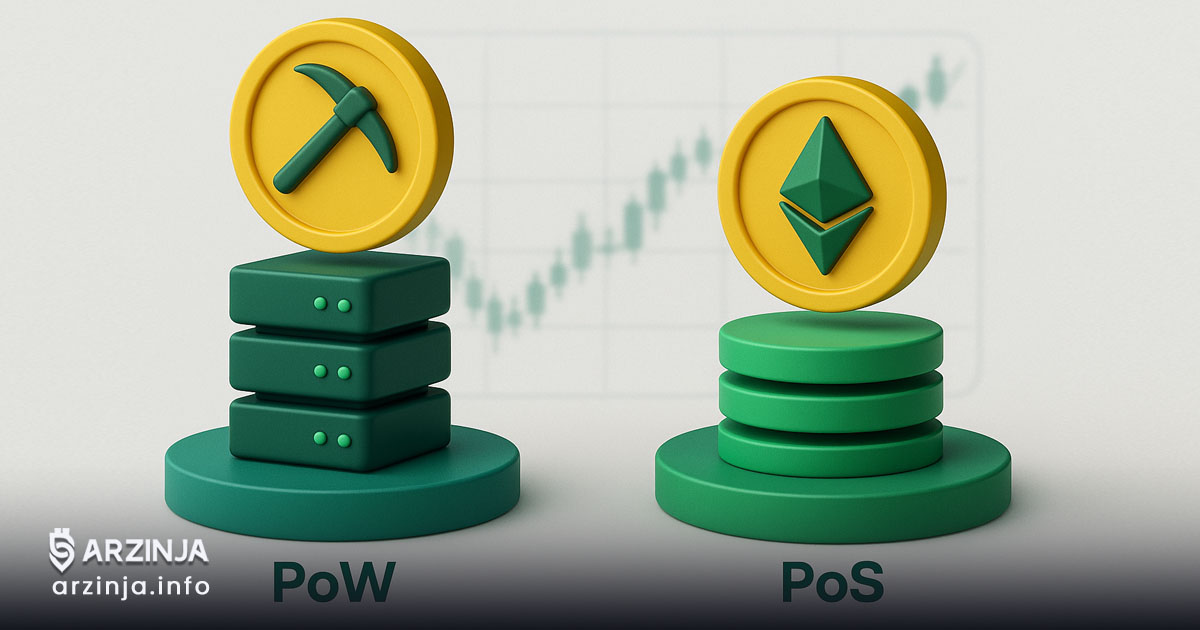تفاوت PoW و PoS در چیست: اثبات کار و اثبات سهام تفاوت