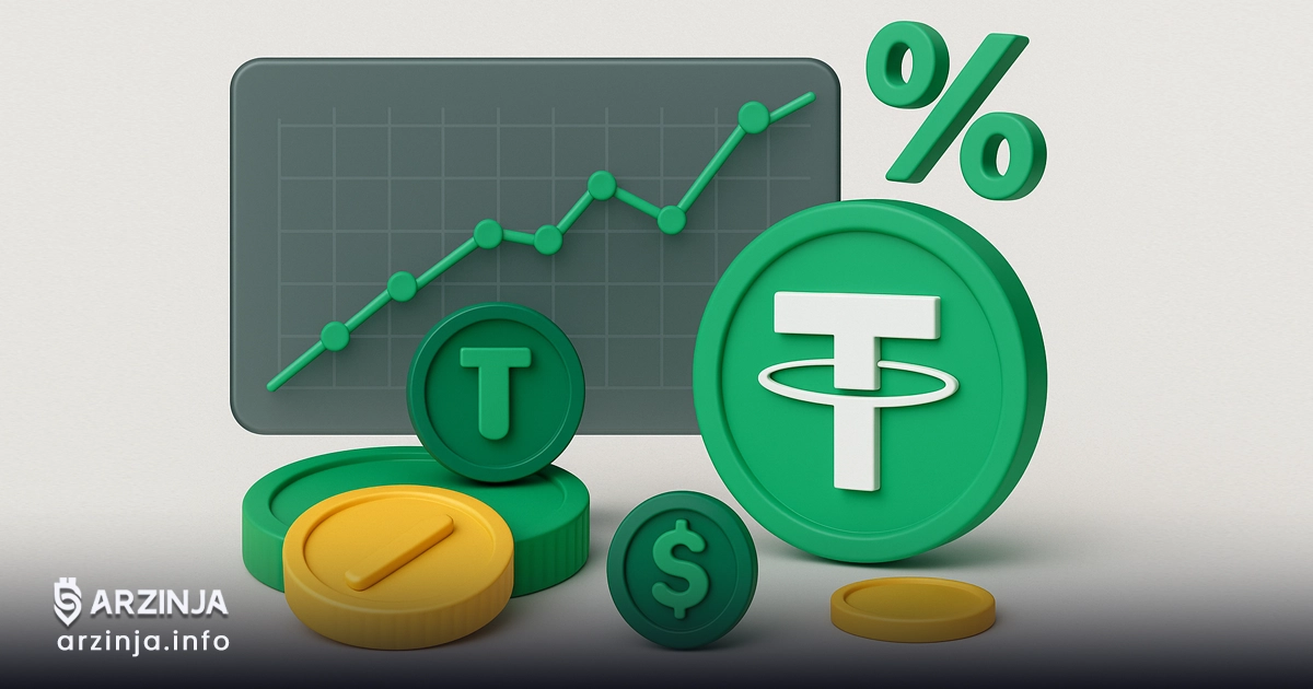 خرید تتر بدون کارمزد برای اولین بار در ایران ارزینجا