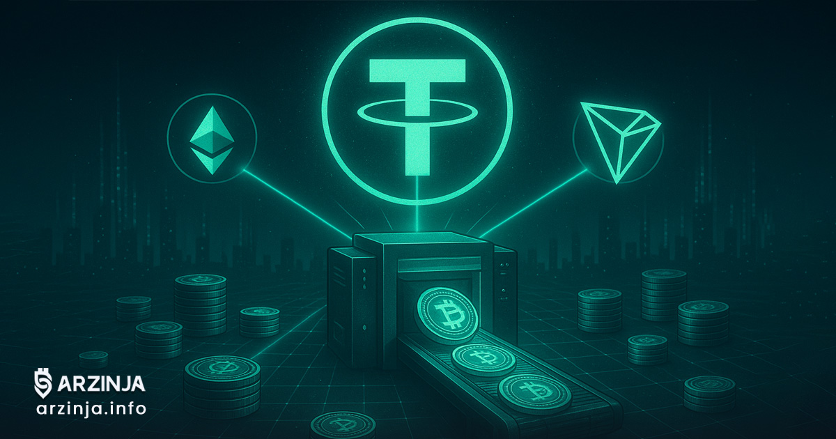 ضرب ۳ میلیارد USDT در شبکه اتریوم و ترون