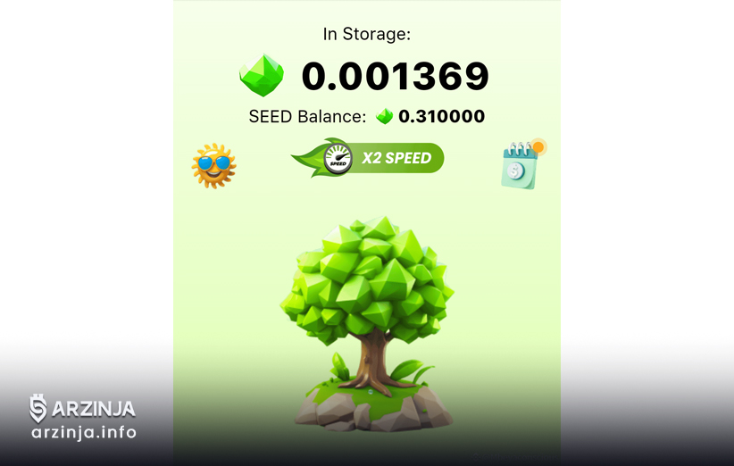 نحوه دریافت ایردراپ توکن SEED