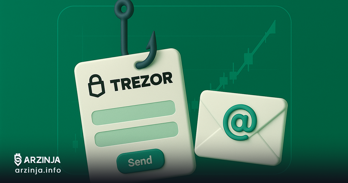 حملات فیشینگ کیف پول Trezor