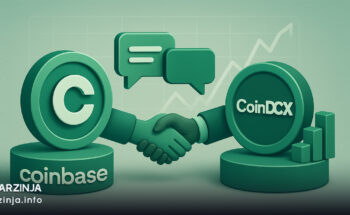 کوین‌بیس در حال مذاکره برای خرید CoinDCX