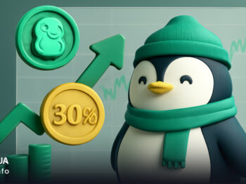 رشد ۳۰ درصدی PENGU پس از تغییر عکس پروفایل Pudgy Penguins در Coinbase