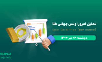 تحلیل انس جهانی | بررسی تکنیکالی XAU امروز 23 تیر 1404