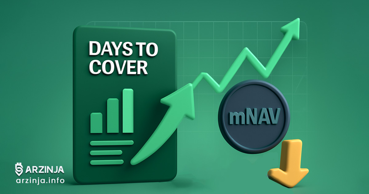 شاخص Days to Cover mNAV چیست و نقش شاخص mNAV در شناسایی روندهای صعودی و نزولی بازار