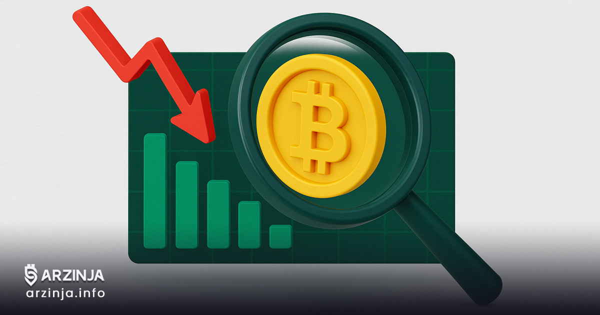 ریزش قیمت بیت کوین زیر ذره‌بین