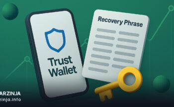 آموزش گام‌به‌گام بازیابی کیف پول تراست ولت با عبارت بازیابی