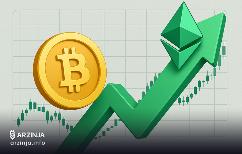 احساسات بازار: جهش قیمت بیت کوین و بازگشت اتریوم به اوج تاریخی