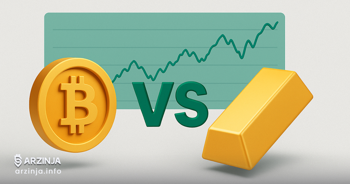 بیت کوین یا طلا؛ نبرد جذاب قرن بین دارایی سنتی و دیجیتال
