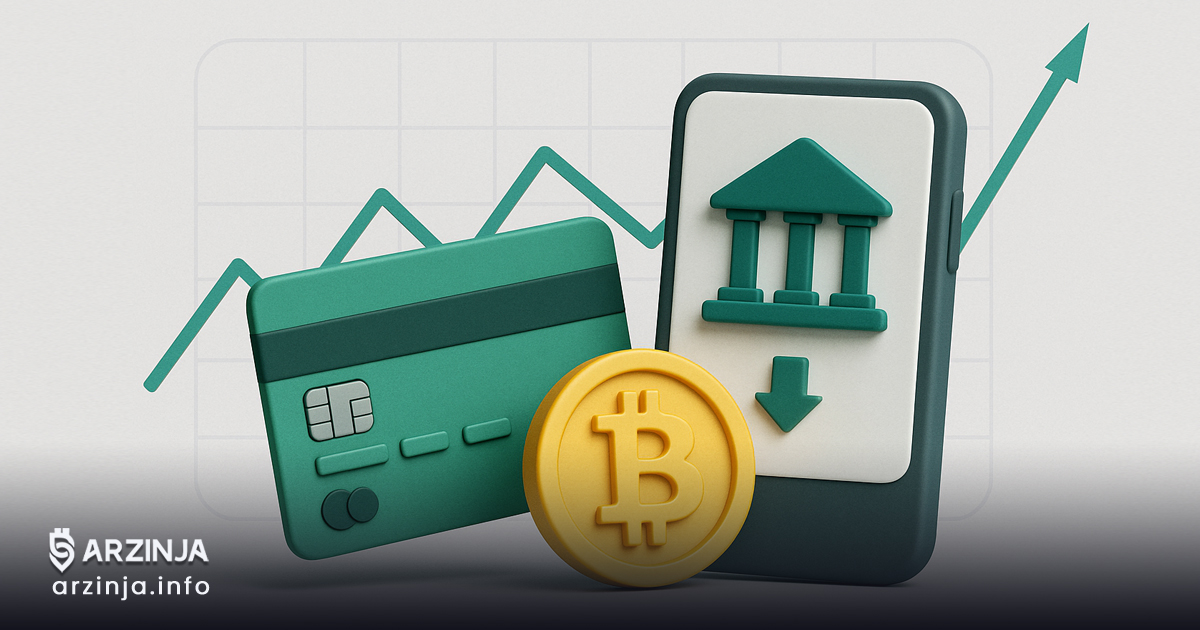 خرید ارز دیجیتال با کارت بانکی در صرافی ارزینجا