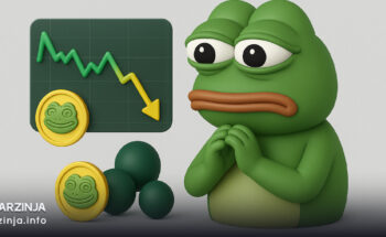 PEPE سقوط ۶ درصدی را تجربه کرد؛ نهنگ‌ها در حال انباشت