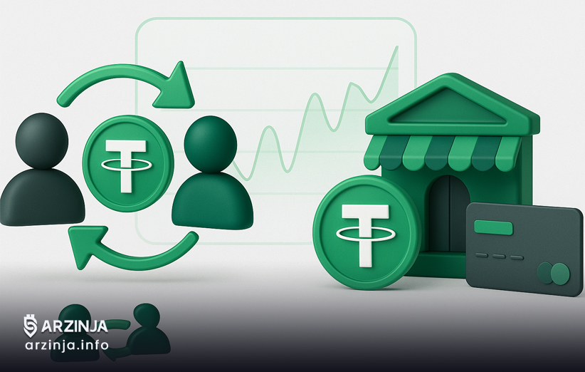 خرید سریع و امن تتر: خرید همتا به همتا USDT