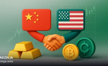 توافق چین و آمریکا؛ شوک جدید به بازار طلا و ارزهای دیجیتال