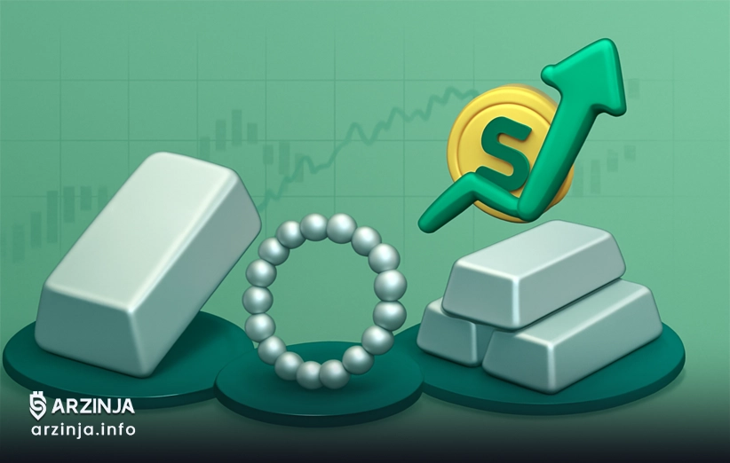 بازده سرمایهگذاری در نقره صنعتی یا زینتی