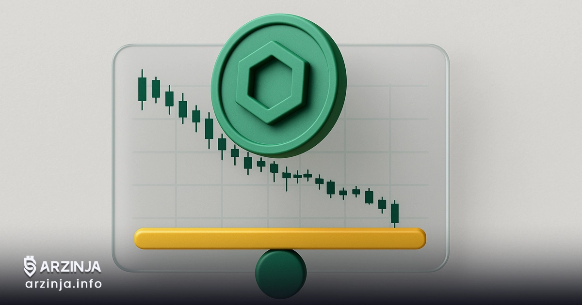 قیمت چین لینک: آزمایش سطح حمایتی حیاتی چین ‌لینک در ۱۵ دلار
