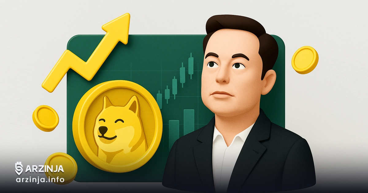 دوج‌ کوین با پُست ایلان ماسک توجه‌ها را به خود جلب کرد