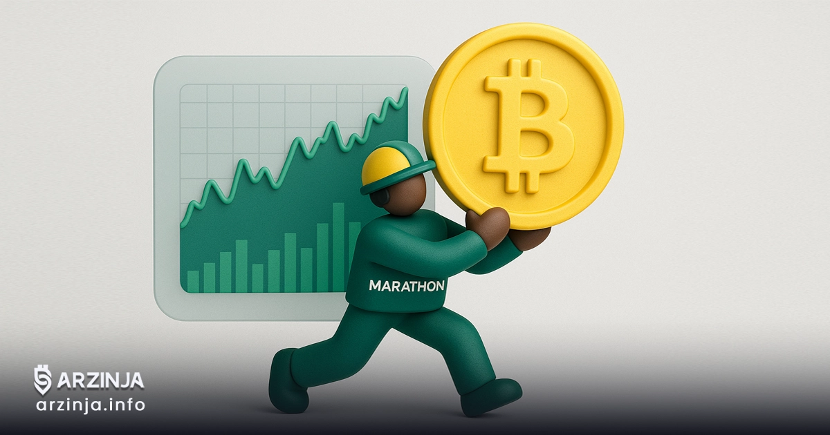 انتقال بزرگ بیت‌ کوین توسط غول استخراج ماراتون دیجیتال