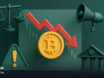 علت ریزش بازار ارز دیجیتال چه بود؟ تحلیل ۴ عامل کلیدی ریزش مارکت کریپتو