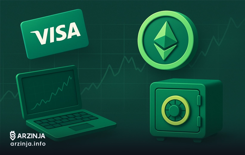 ورود ویزا به مرزهای جدید: DeFi و وامدهی بلاکچینی