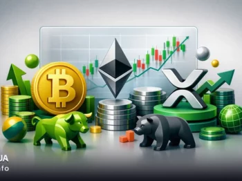 پیش‌بینی قیمت بیت‌ کوین، اتریوم و ریپل