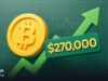 آیا قیمت بیت کوین به 270 هزار دلار می‌رسد؟