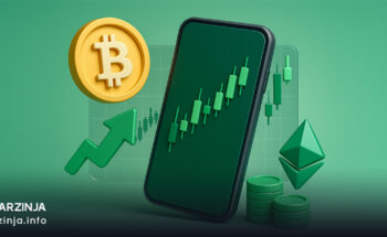 ترید ارز دیجیتال با موبایل