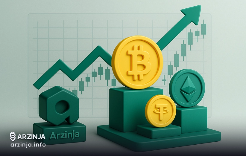 جایگاه صرافی رمزارز ارزینجا در بازار رسمی ارز دیجیتال ایران