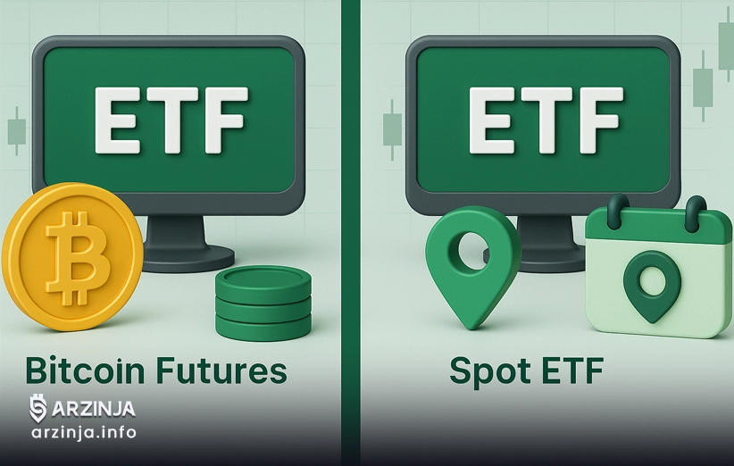 ETF فیوچرز بیت کوین با ETF اسپات بیت کوین چه تفاوتهایی دارد؟