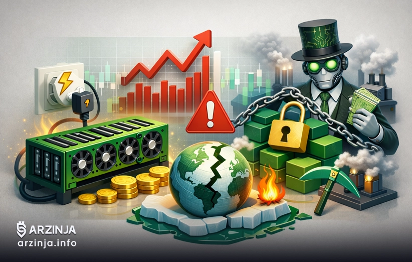 تصورات غلط درباره هدررفت انرژی در مکانیسم PoW