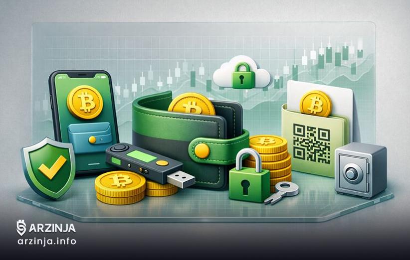 مقایسه انواع کیف پول بیت&zwnj; کوین: نرم&zwnj;افزاری، سخت&zwnj;افزاری و صرافی