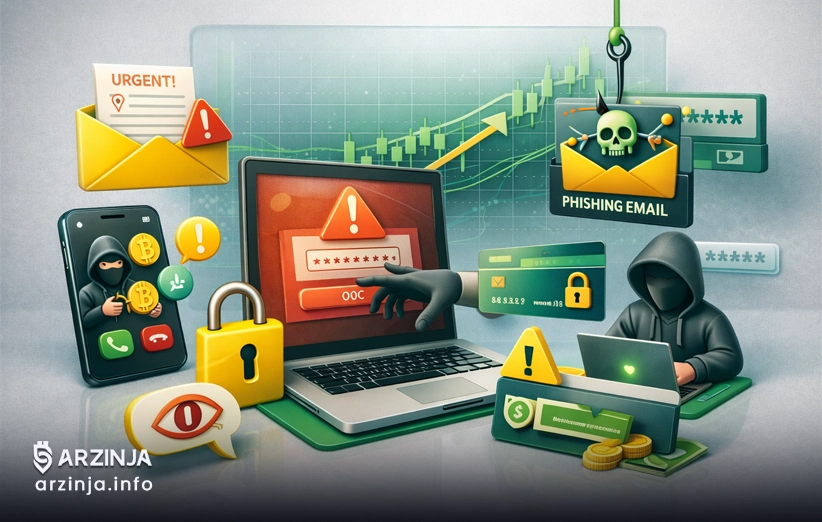 اشتباهات ساده اما پرهزینه کاربران در برابر کلاهبرداری&zwnj;های فیشینگ