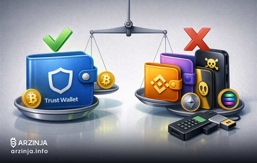 رقابت تراست ولت با متامسک، سیف پال و اکسودوس