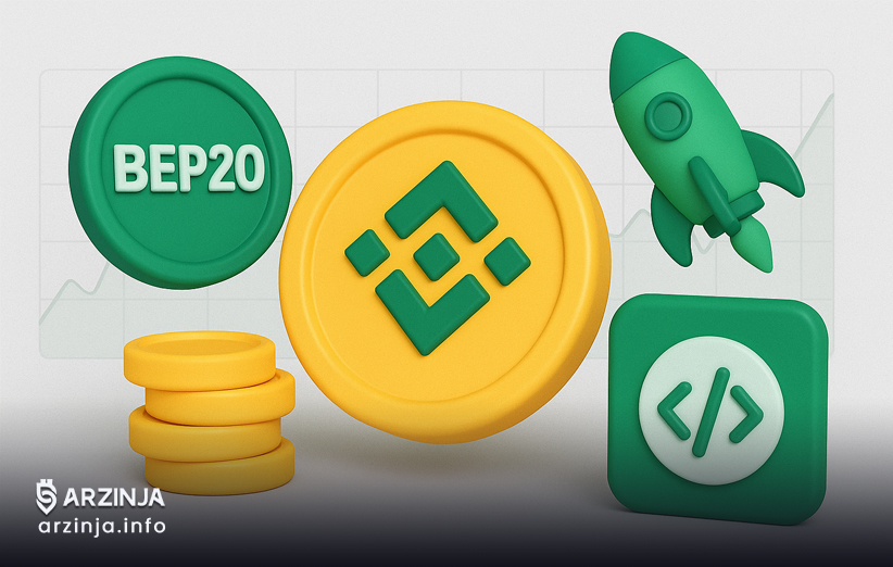 ساخت ارز دیجیتال بر روی بایننس اسمارت چین