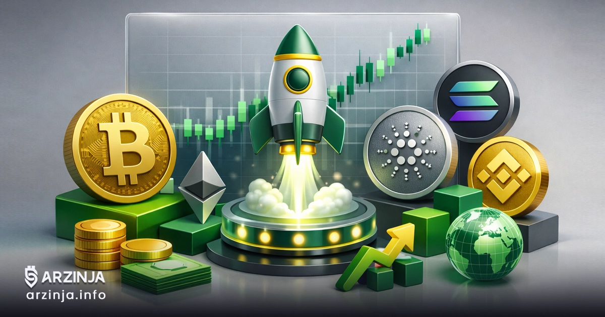 فرصت‌های سرمایه‌گذاری در بهترین ارزهای دیجیتال آینده‌دار 2026