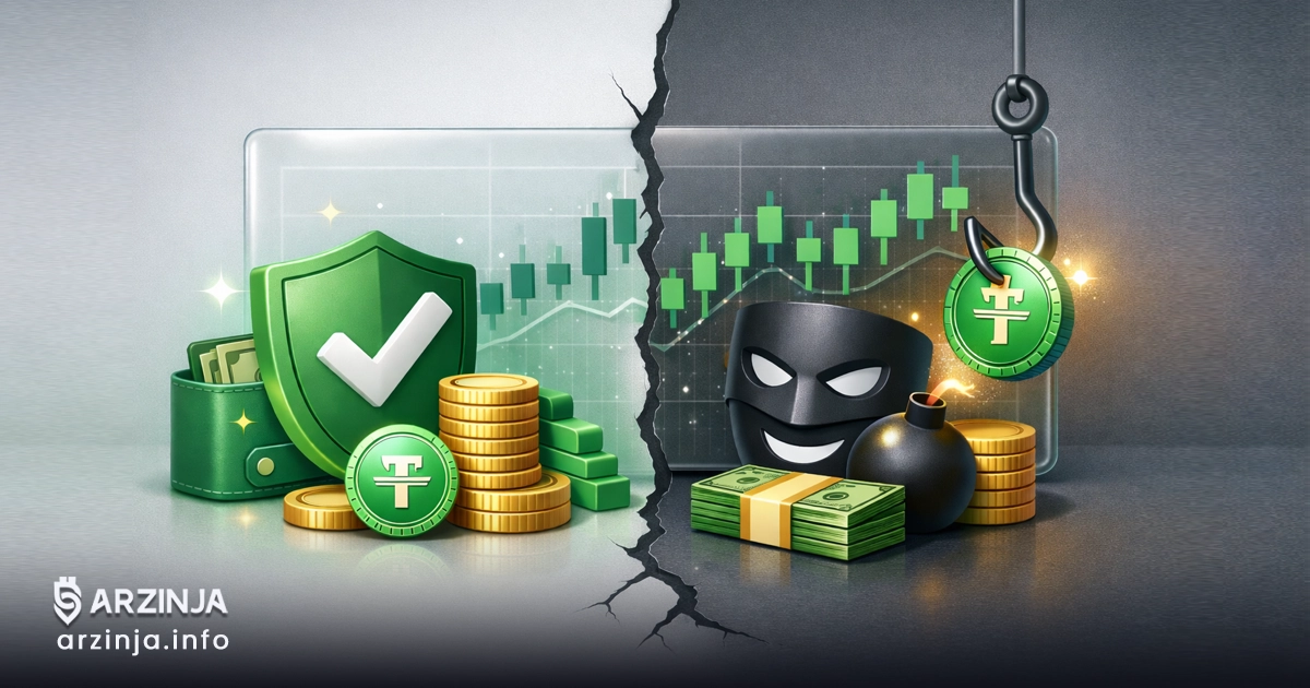 چگونه تتر فلش را شناسایی کنیم؟