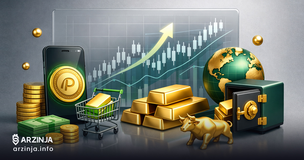 خرید طلا آنلاین با PAXG