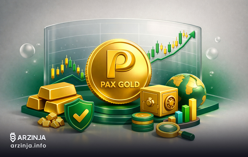 توکن طلای دیجیتال PAXG با پشتوانه واقعی