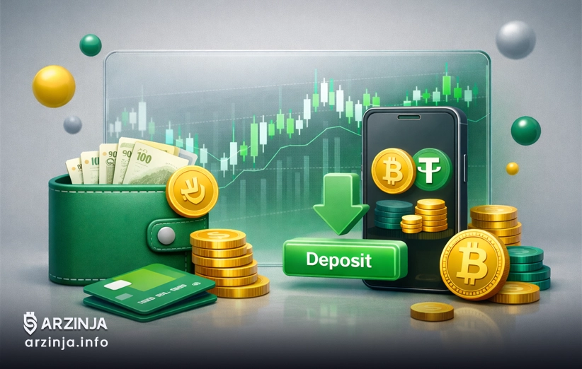 چگونه در صرافی ارزینجا واریز تومان انجام دهیم؟