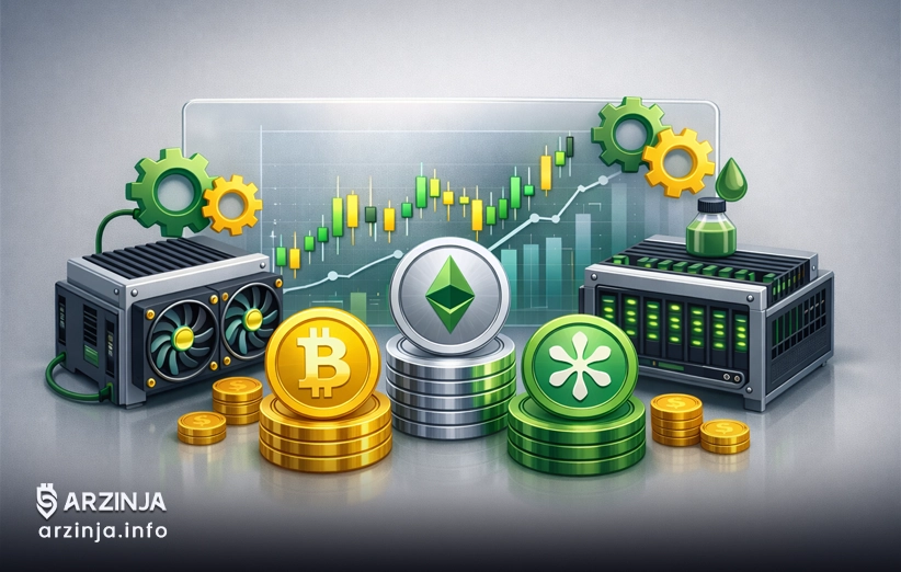 بهترین رمزارزها برای ماینینگ ۲۰۲۶: لیست حرفهای