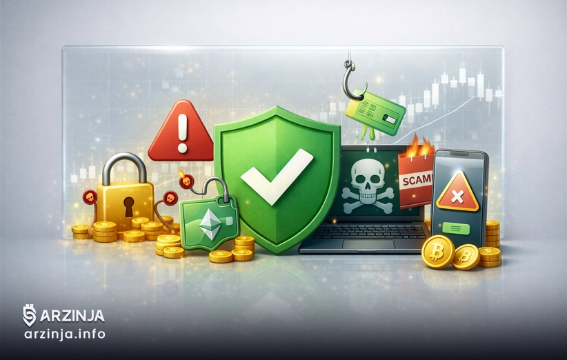 چگونه از کلاهبرداری&zwnj;های ایردراپ رایگان ارز دیجیتال در ۲۰۲۶ جلوگیری کنیم؟