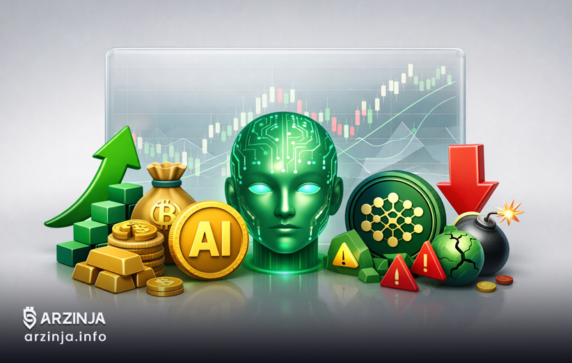 بررسی فرصت&zwnj;های رشد و چالش&zwnj;های سرمایه&zwnj;گذاری در پروژه&zwnj;های AI کریپتو