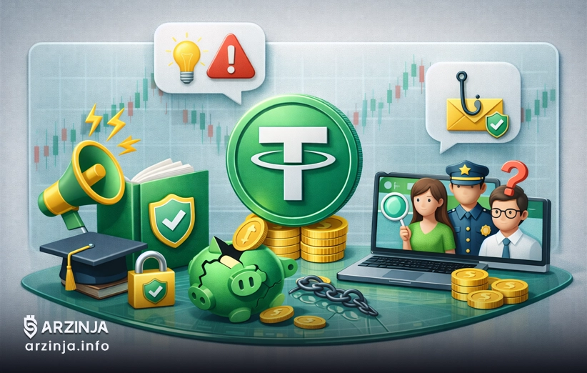 آگاهی عمومی و حفاظت از سرمایه در اکوسیستم تتر