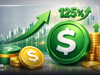 رشد 125 درصدی توکن استیبل (STABLE)