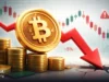 سقوط مداوم بیت‌ کوین در ۵ ماه متوالی