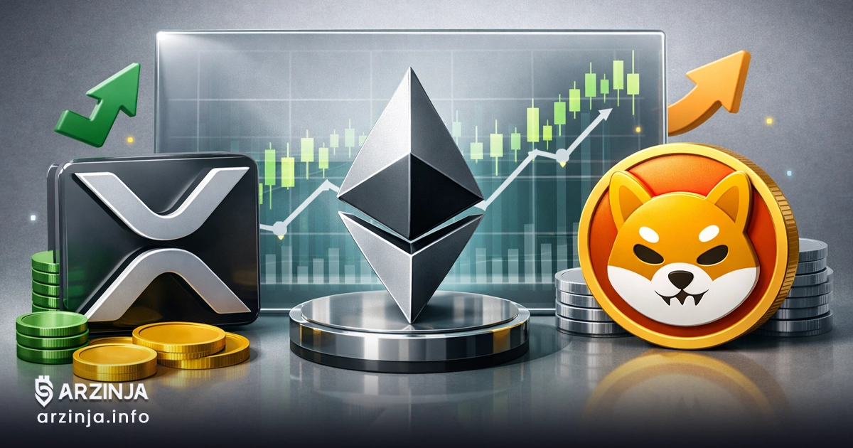 تحلیل 3 رمزارز برتر بازار: ریپل، اتریوم و SHIB