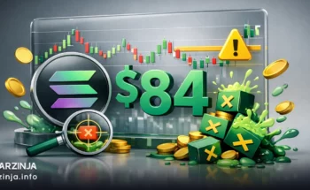 سولانا در سطح 84 دلار درحال معامله
