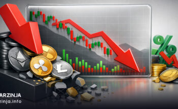 اعتماد سرمایه‌ گذاران کاهش یافت و فشار فروش آلت کوین ها شدت گرفت