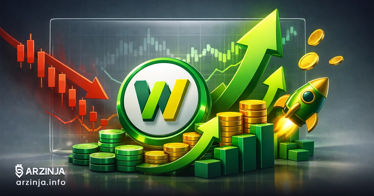 دلایل رشد امروز توکن WLFI