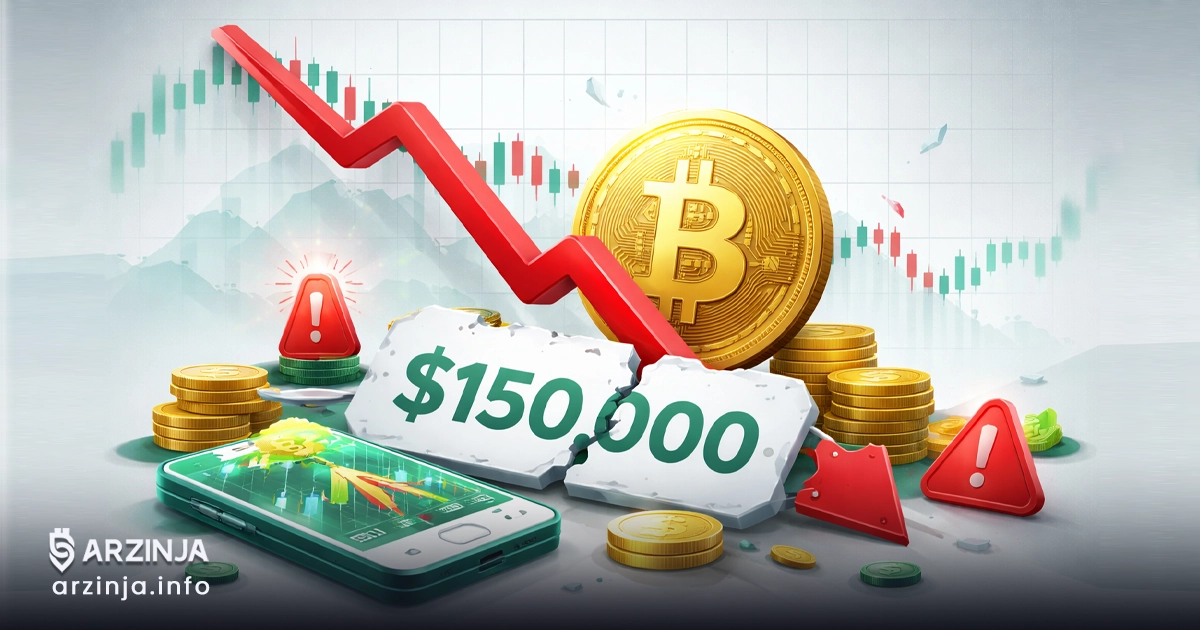 تارگت ۱۵۰ هزار دلاری BTC در بازار کمرنگ شد